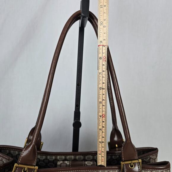 Nine West Tote Brown Tones 15" x 5" x 11" - Picture 10 of 16